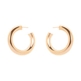 Domus Large Hoop Earrings - Gold - Sodini Bijoux