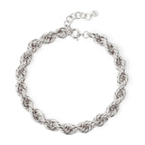 Catena intrecciata media Vik - Argento - Sodini Bijoux