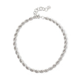 Catena intrecciata piccola Vik - Argento - Sodini Bijoux