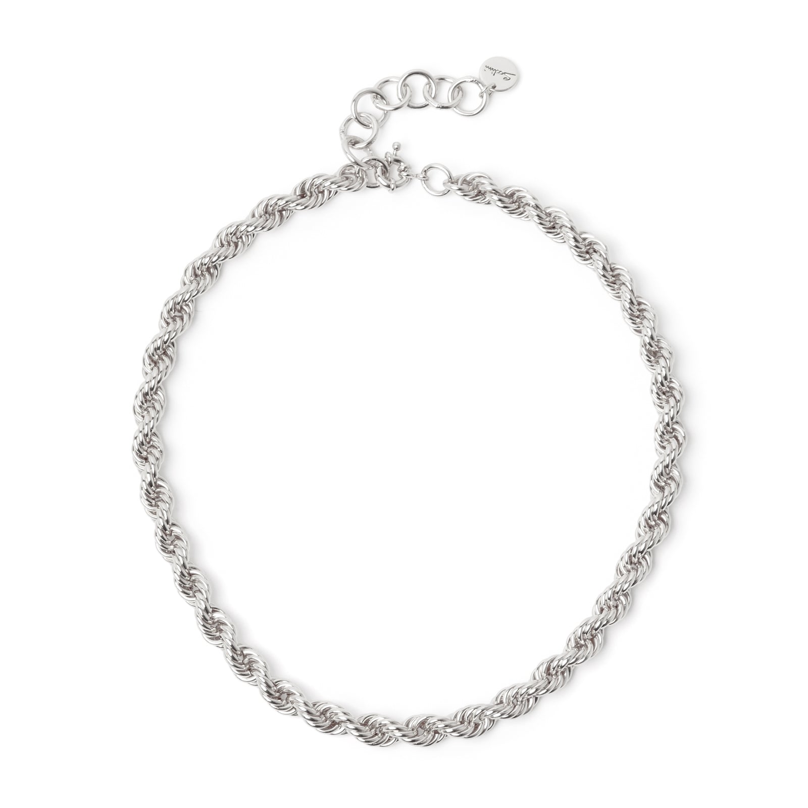 Catena intrecciata piccola Vik - Argento - Sodini Bijoux