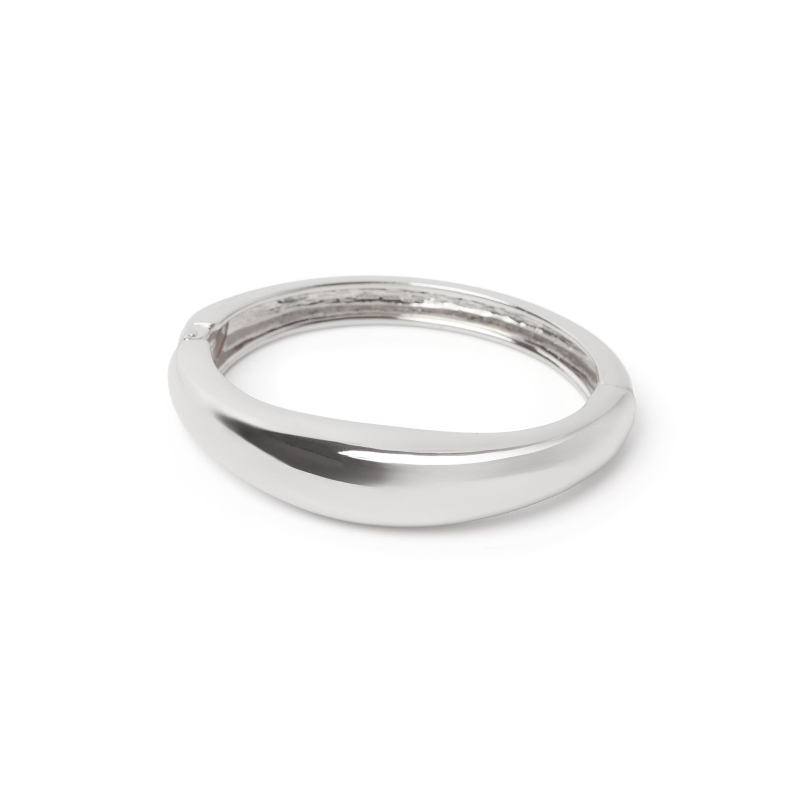 Bracciale bangle fascia affusolata Athena - Argento - Sodini Bijoux