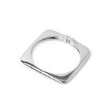 Bracciale bangle fascia geometrica Athena - Argento - Sodini Bijoux