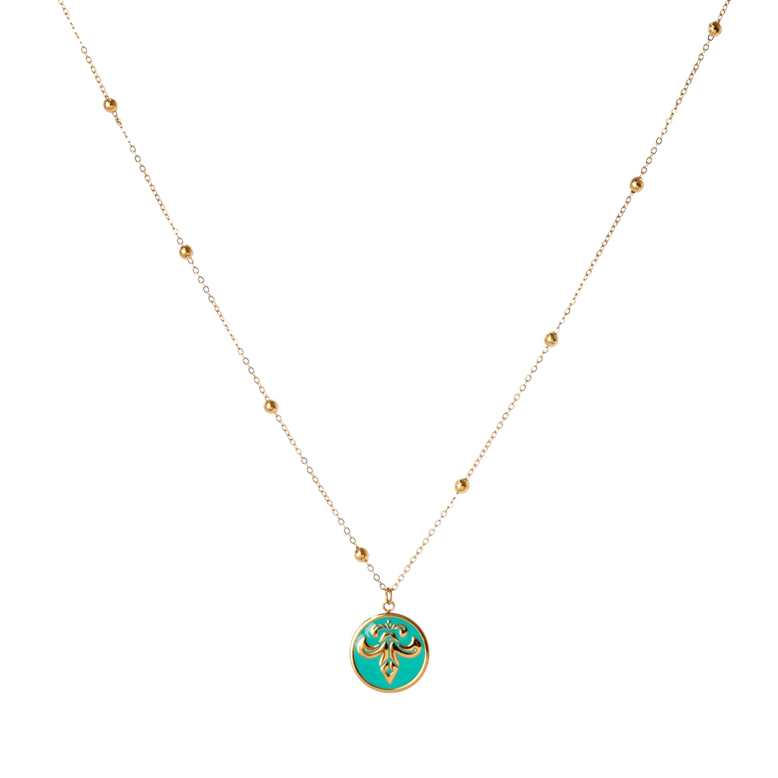 Girocollo con pendente  Samba - Turchese - Sodini Bijoux