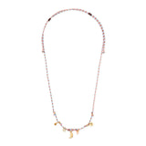 Collana lunga cordino e mini pendenti Sunset Crush - Multicolor - Sodini Bijoux