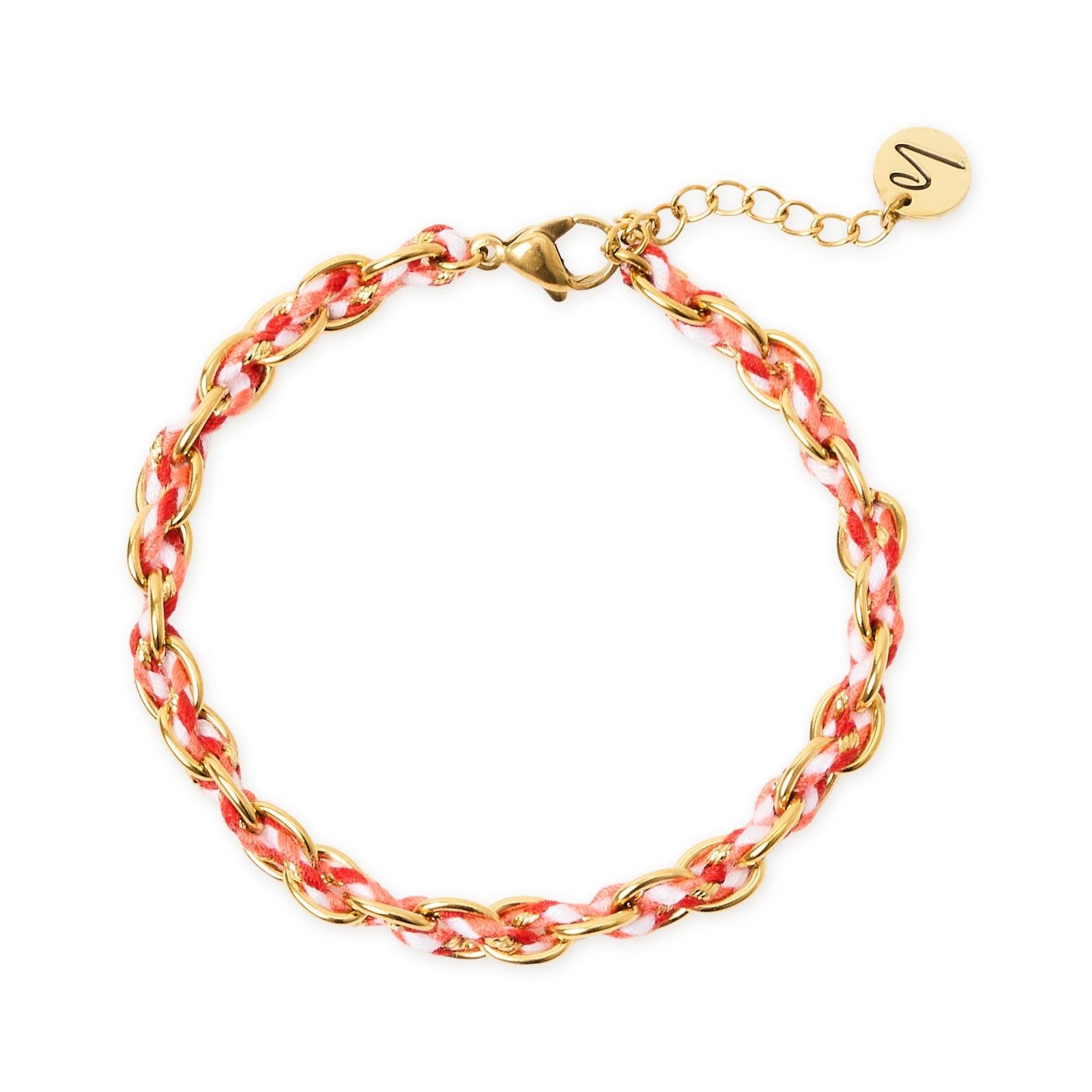 Bracciale cordino catena Sunset Crush - Rosa - Sodini Bijoux