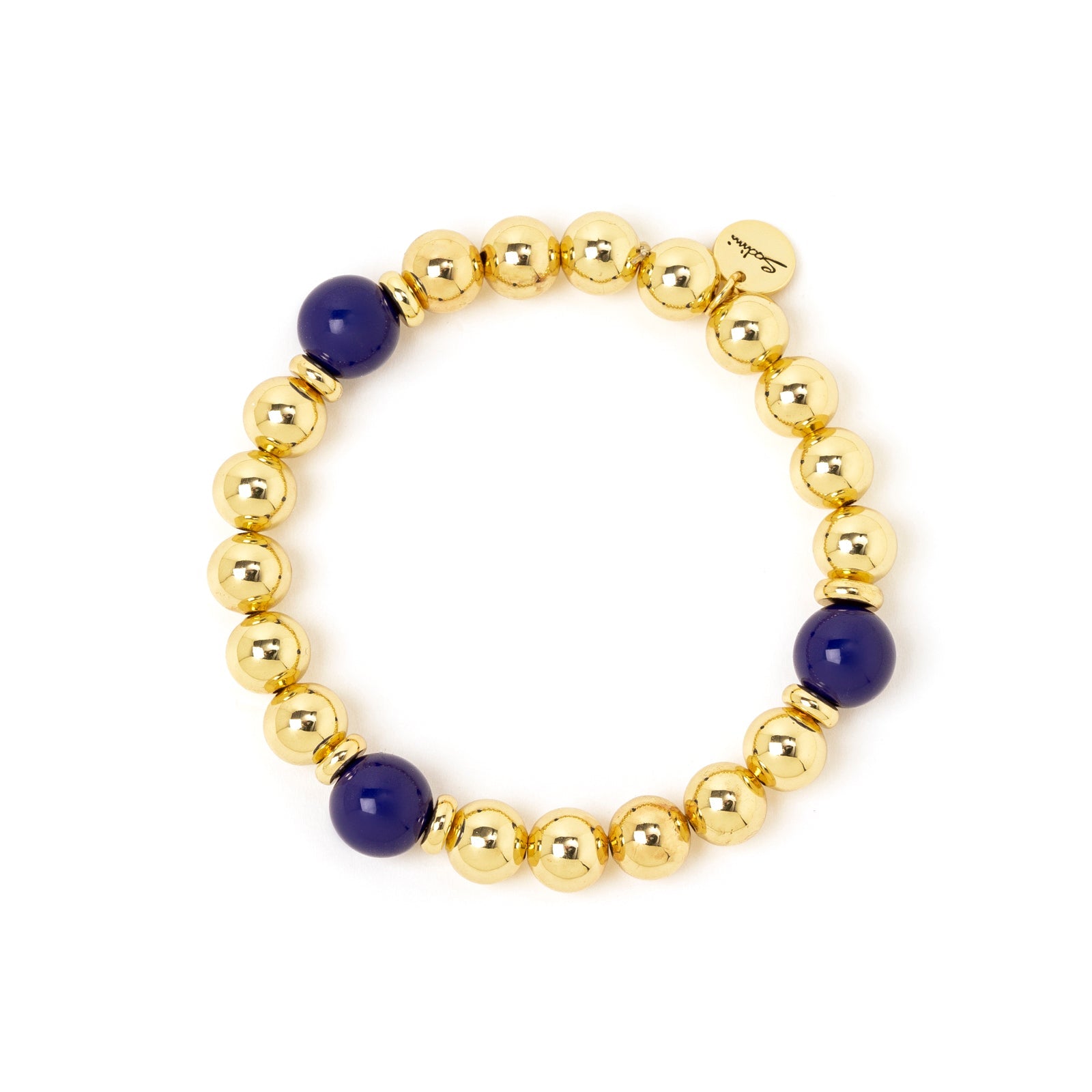 Bracciale con boule e inserti in ceramica - Multicolor - Sodini Bijoux