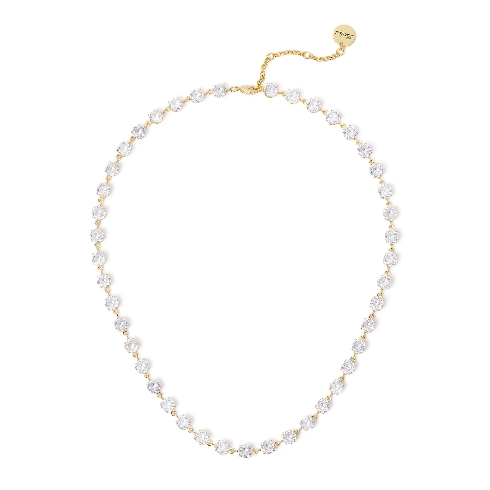 Collana oro con cristalli Evermore - Oro - Sodini Bijoux