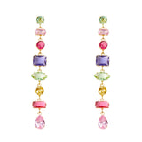 Orecchini lunghi multicolor Evermore - Multicolor - Sodini Bijoux