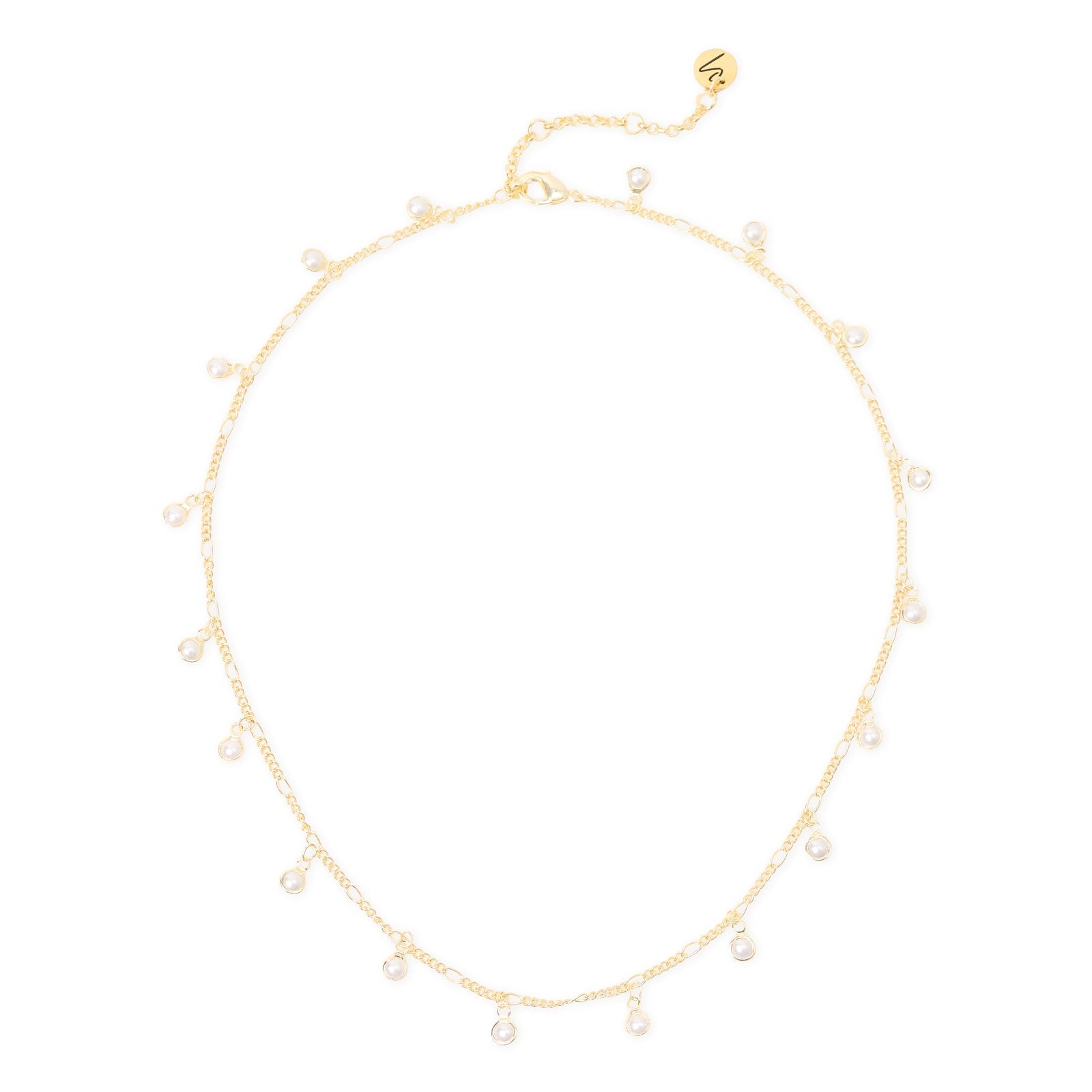 Collana con perle charmanti Lady pearl - Oro e bianco - Sodini Bijoux