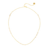 Collana con perle incorniciate Lady pearl - Oro e bianco - Sodini Bijoux