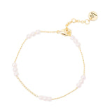 Bracciale con composizioni di perle Lady pearl - Oro e bianco - Sodini Bijoux