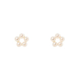 Orecchini con composizione circolare di perle Lady pearl - Bianco - Sodini Bijoux