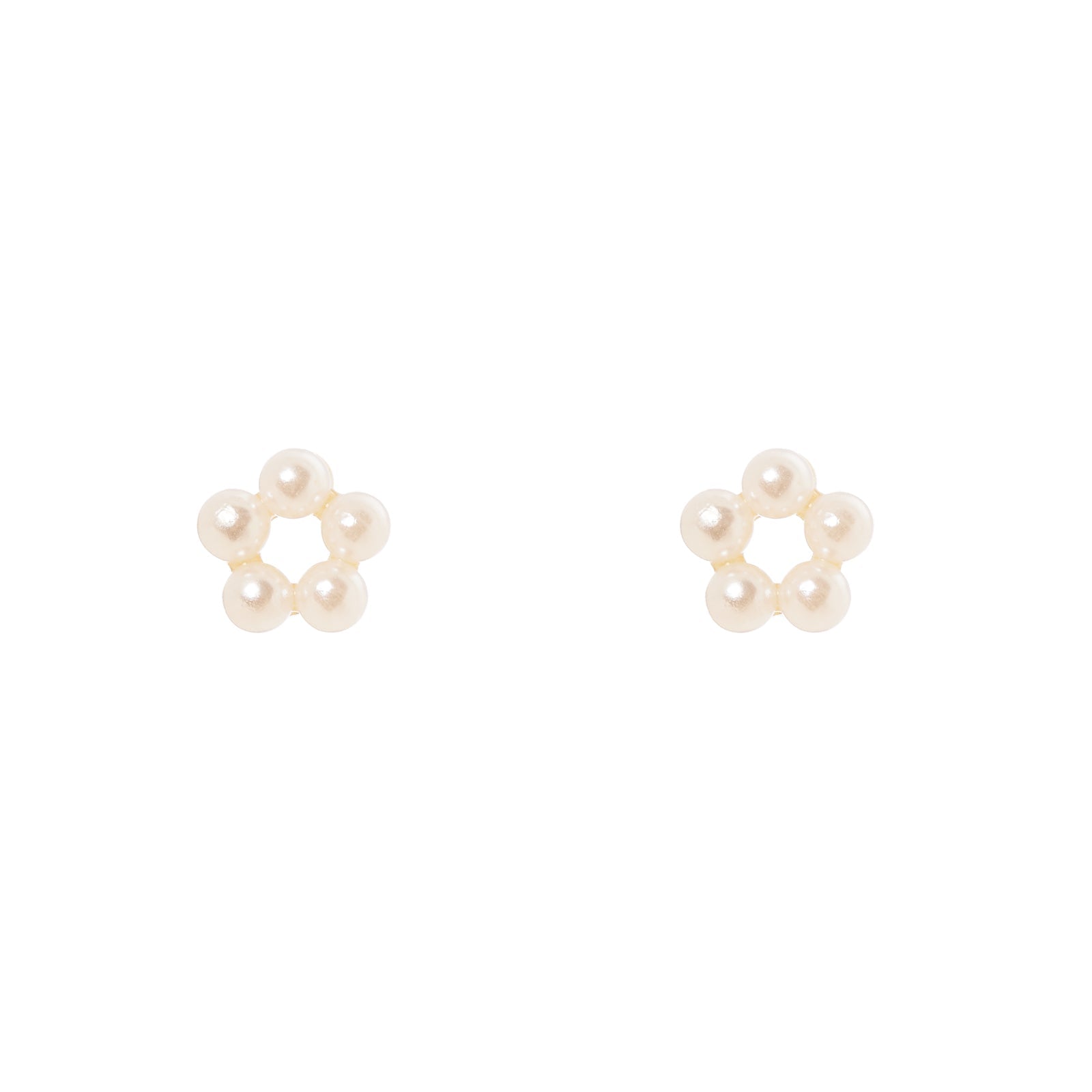 Orecchini con composizione circolare di perle Lady pearl - Bianco - Sodini Bijoux