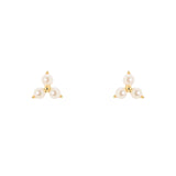 Orecchini con composizione di tre perle Lady pearl - Bianco - Sodini Bijoux