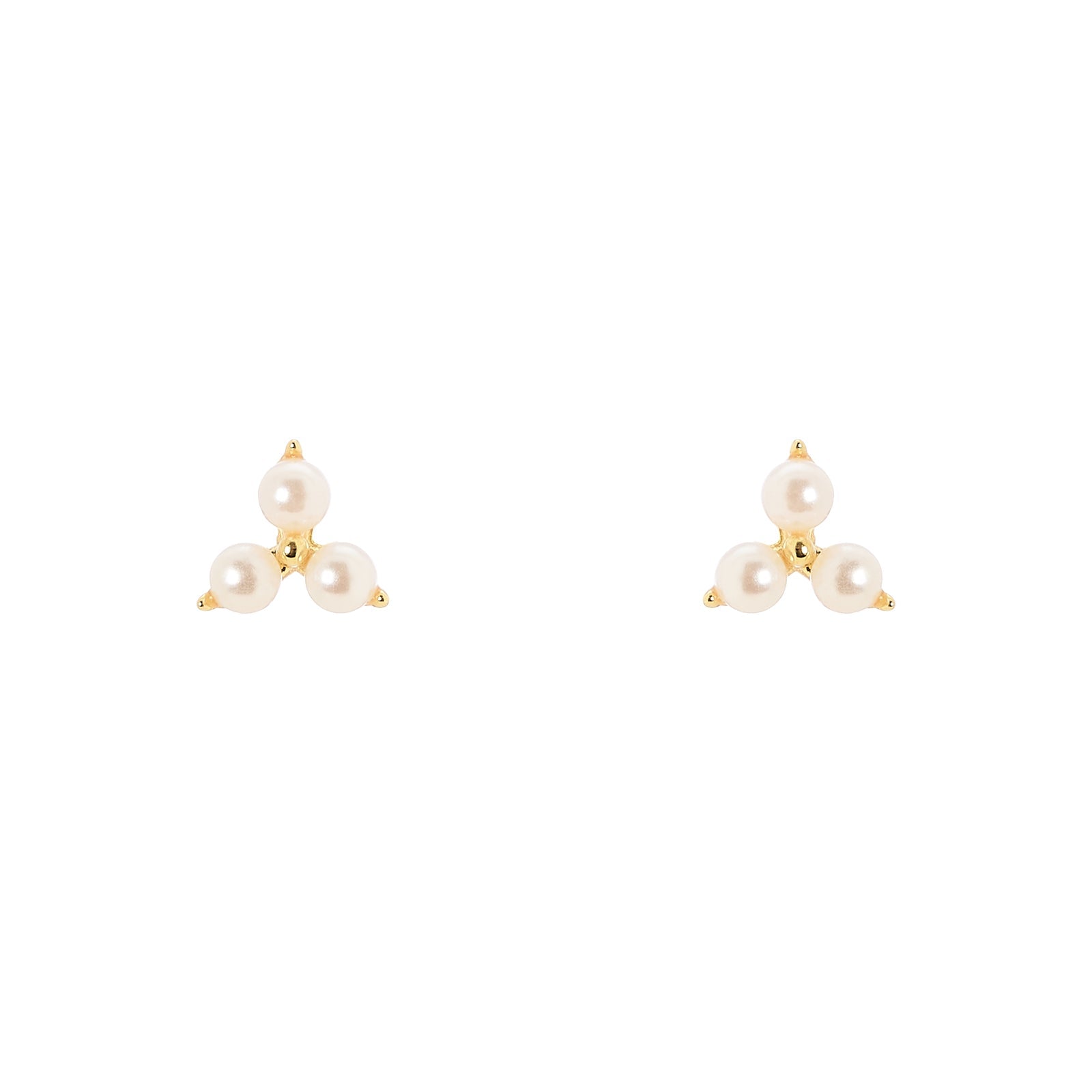 Orecchini con composizione di tre perle Lady pearl - Bianco - Sodini Bijoux