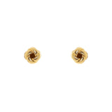 Piccoli orecchini a nodo Rania - Oro - Sodini Bijoux