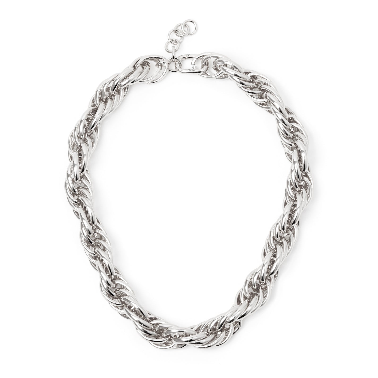 Catena a maglie lisce a spirale Chains - Argento - Sodini Bijoux
