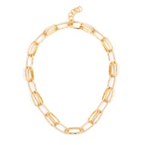 Catena doppia maglia corta Chains - Oro - Sodini Bijoux