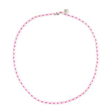 Collana corta piccole sfere Joy - Fucsia - Sodini Bijoux