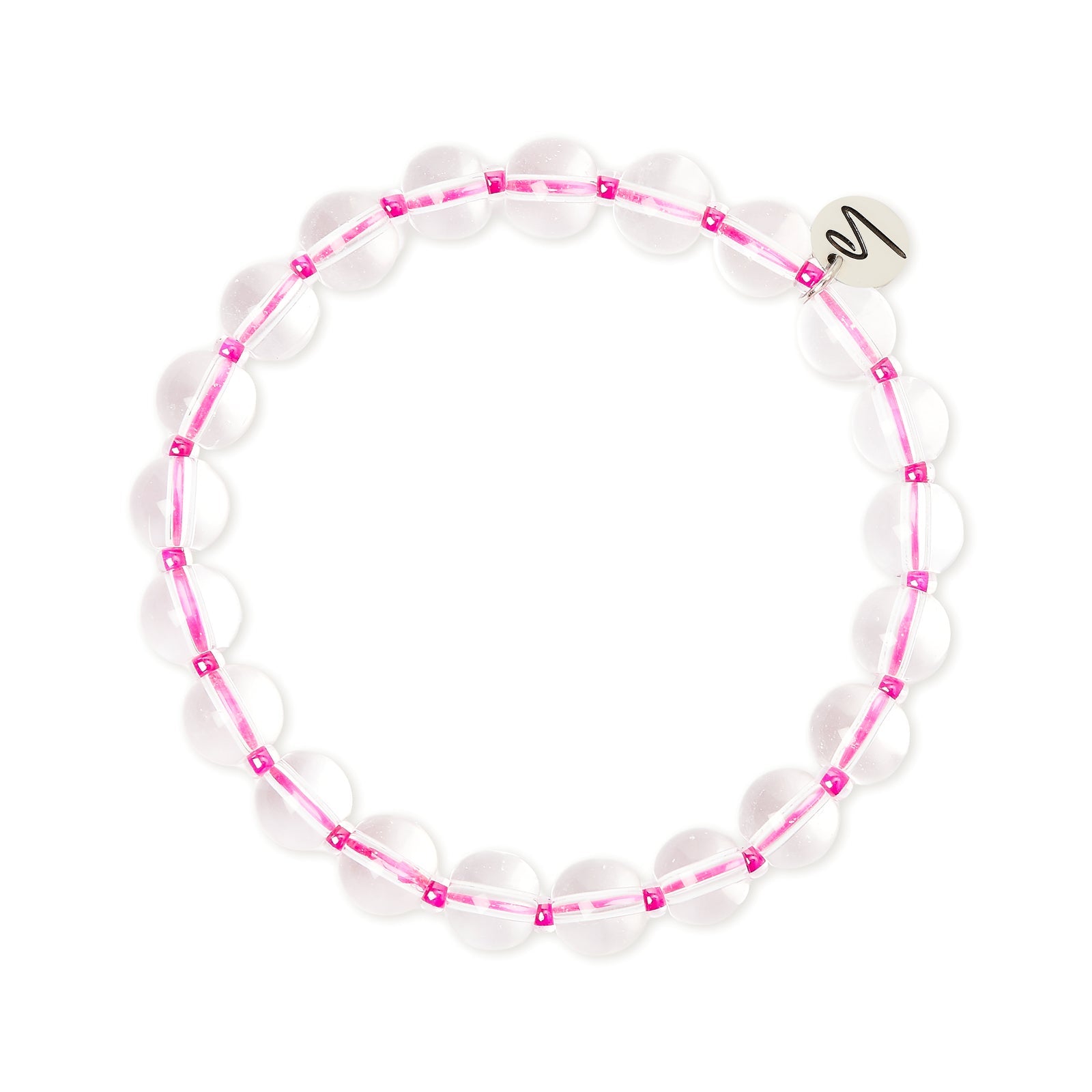 Bracciale elastico a sfere Joy - Fucsia - Sodini Bijoux