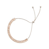 Bracciale tennis con cristalli Venus - Champagne - Sodini Bijoux