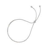 Bracciale tennis con piccoli cristalli Venus - Bianco - Sodini Bijoux