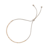 Bracciale tennis con piccoli cristalli Venus - Champagne - Sodini Bijoux