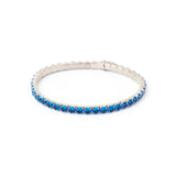 Bracciale elastico con cristalli Venus - Blu - Sodini Bijoux
