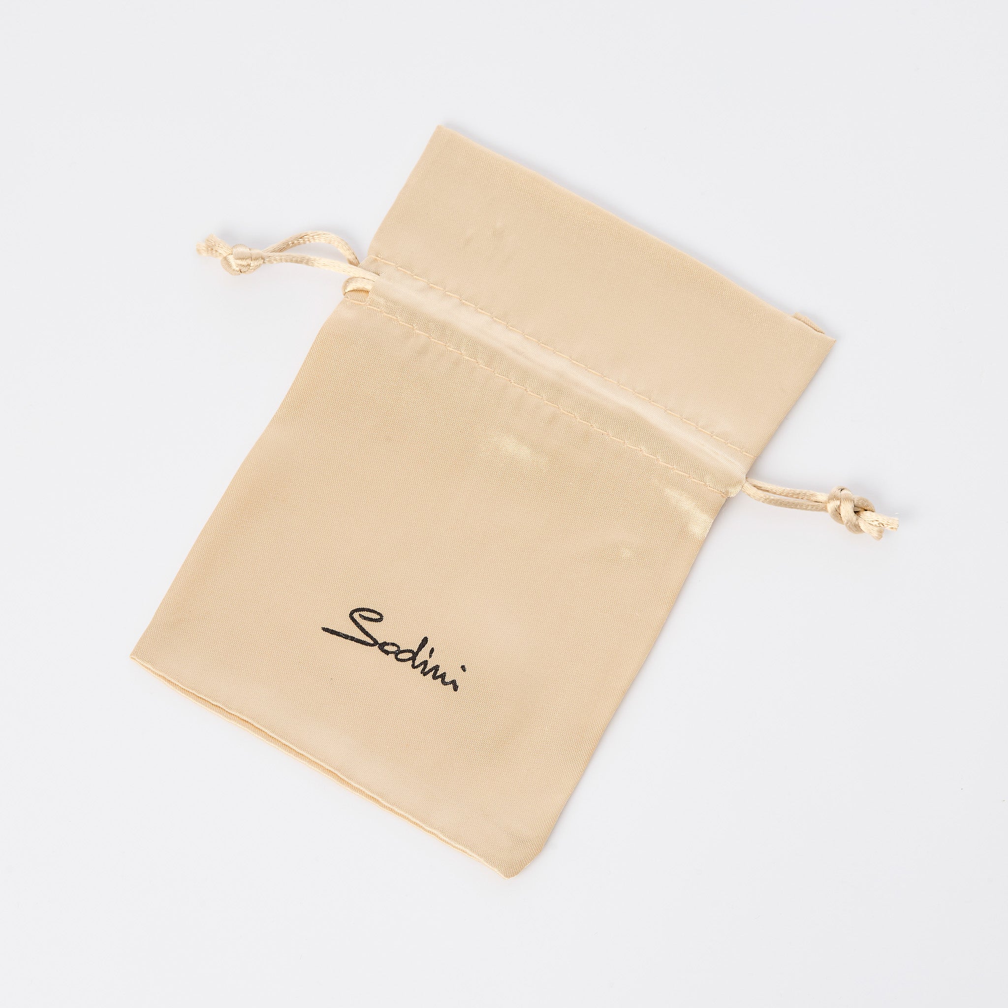 Bracciale a due fili di zirconi incrociati Serenissima - Champagne - Sodini Bijoux